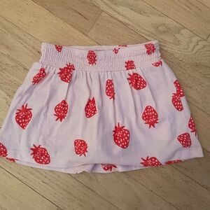 Pink strawberry skirt